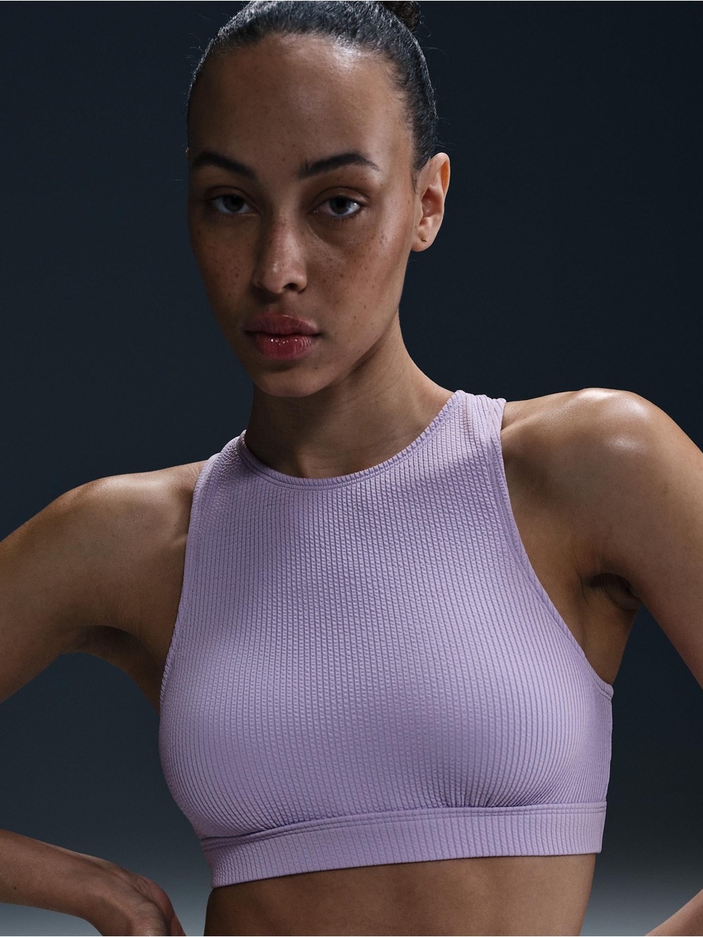 Nike Lavender Purple Racerback Bikini Top